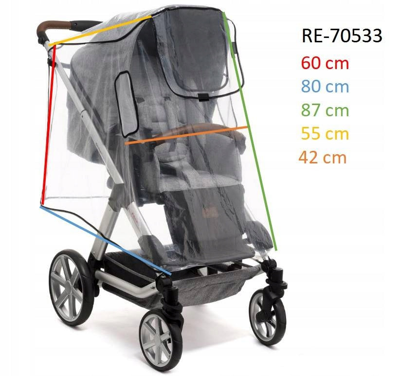 XL Stroller Rain Cover Manufacturer code RE-70533