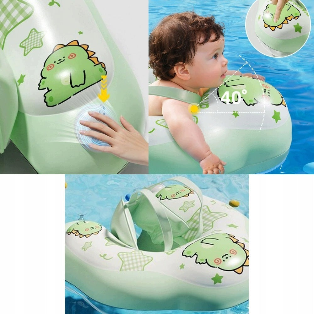 XL Swimming Learning Wheel for Infants 0-4 Years Two Chamber Packaging status original