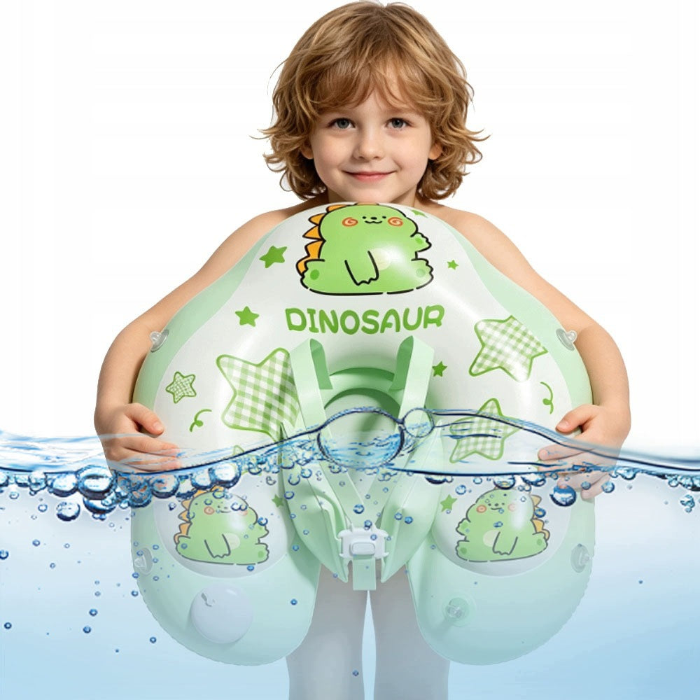 XL Swimming Learning Wheel for Infants 0-4 Years Two Chamber
