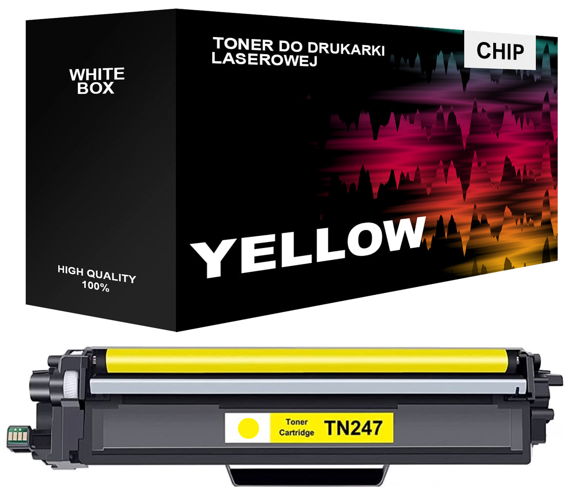 XL TN247Y Toner for MFC-L3770CDW DCP-L3550CDW
