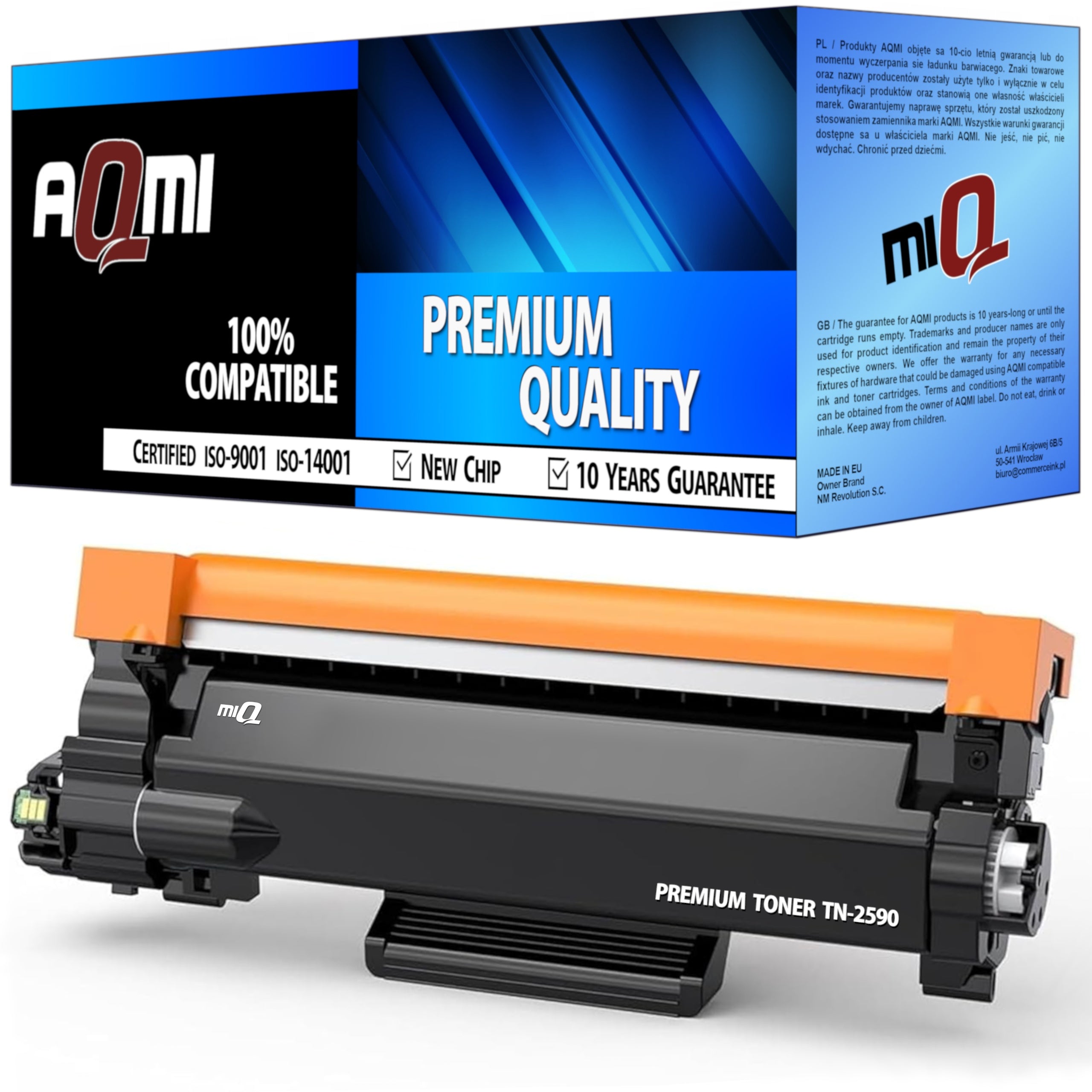 XL TONER CARTRIDGE FOR BROTHER DCP-L2622DW DCP-L2640DN HL-L2402D MFC-L2862DW PRINTER