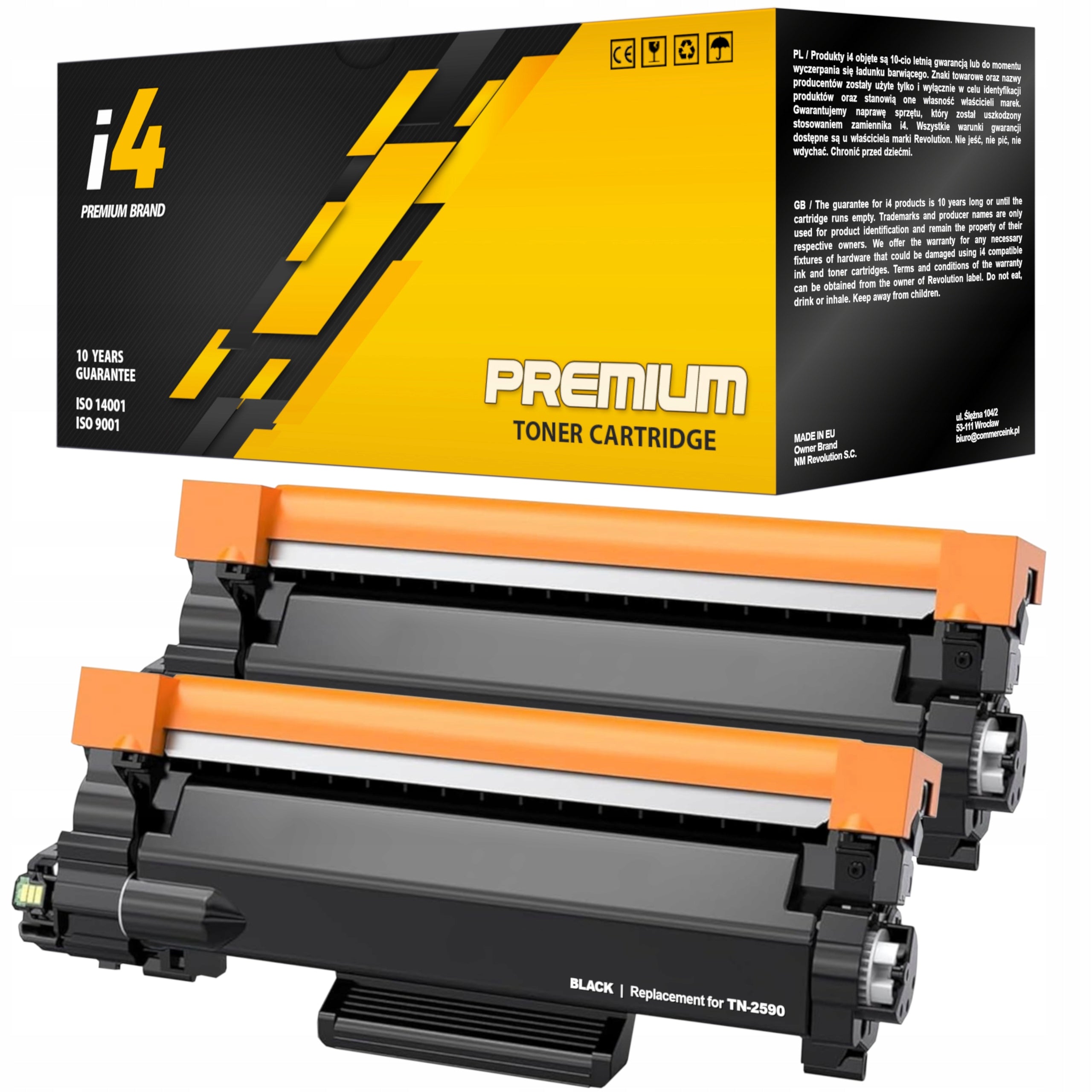 XL TONER CARTRIDGE FOR BROTHER DCP-L2622DW HL-L2460DN MFC-L2802DW MFC-L2922DW PRINTER