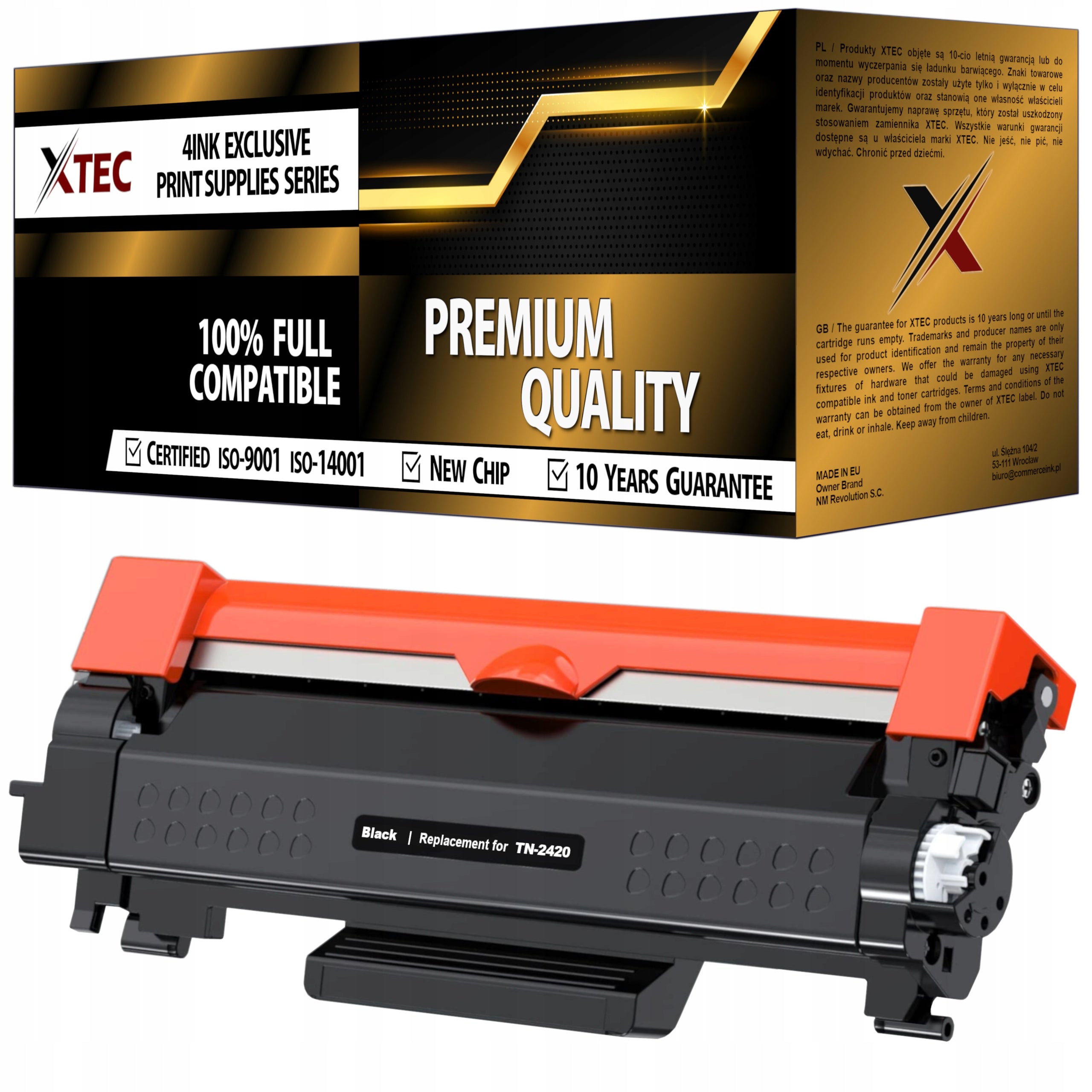XL TONER CARTRIDGE FOR BROTHER HL-L2350DW DCP-L2530DW MFC-L2730DW MFC-L2750DW PRINTER