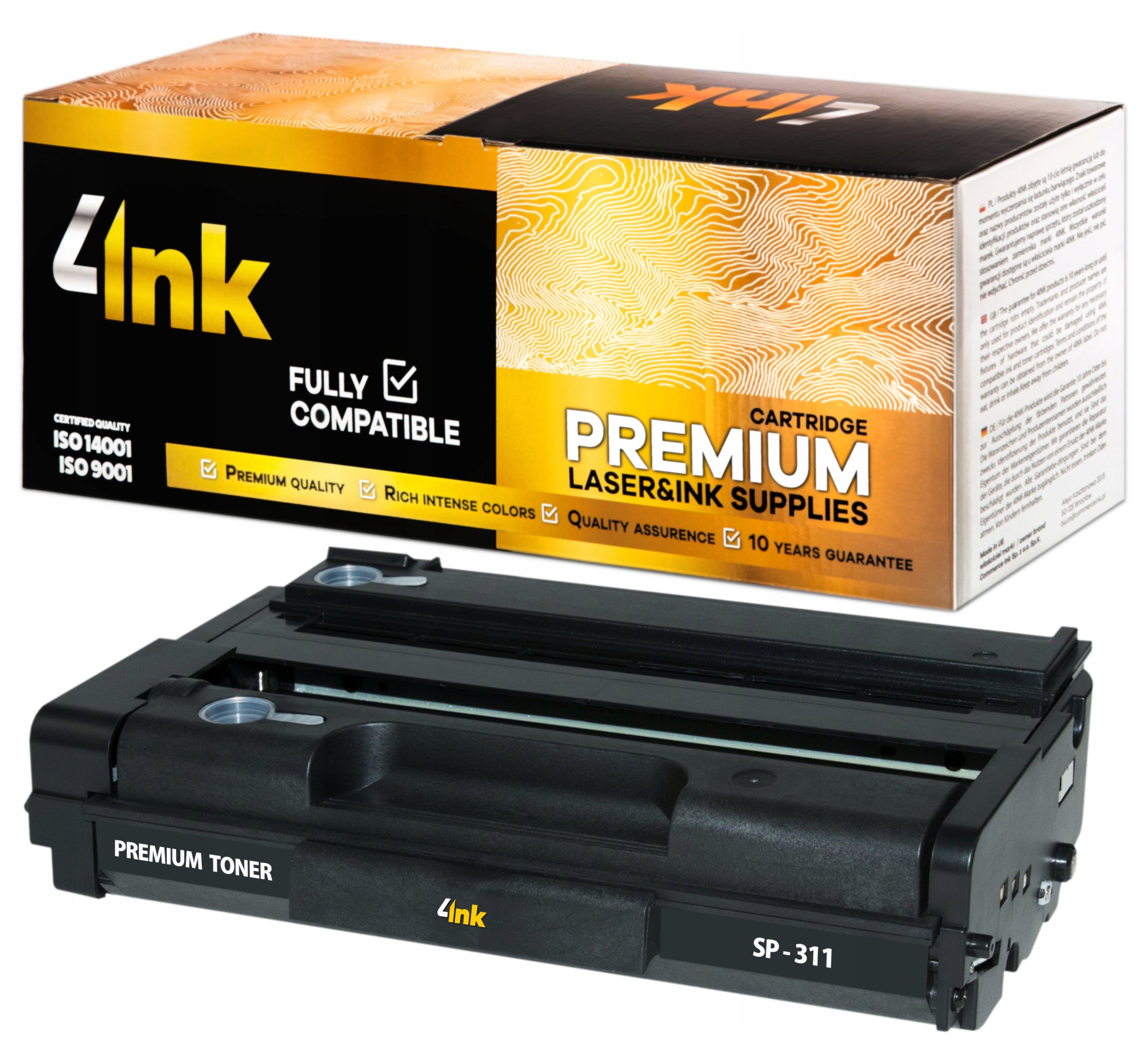 XL TONER CARTRIDGE FOR RICOH SP325SNW SP310 SP311 SP320 SP325 | 6500 PAGES