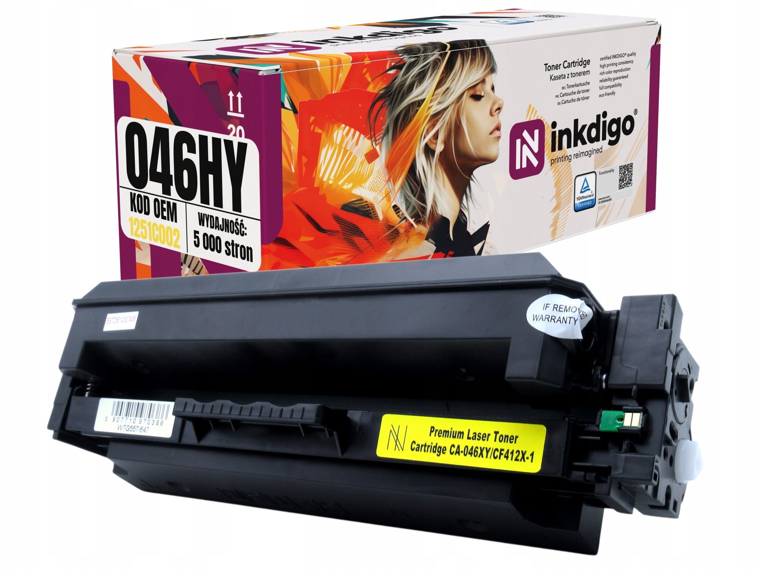 XL toner cartridge for CANON i-SENSYS MF735Cx MF730 LBP650 MF734Cdw LBP654Cx CRG-046H