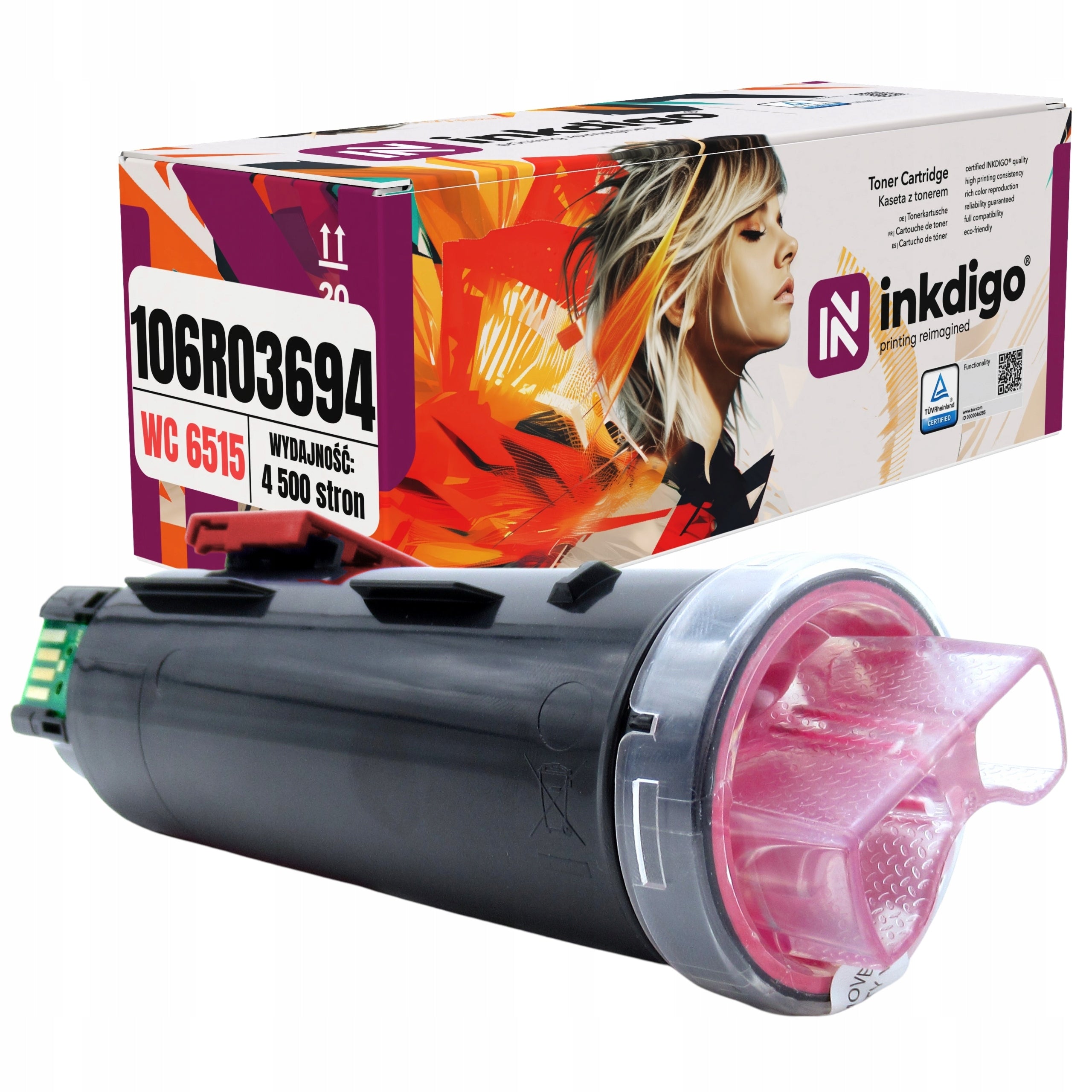 XL toner cartridge for XEROX 6510 6515 printer replacement 106R03694