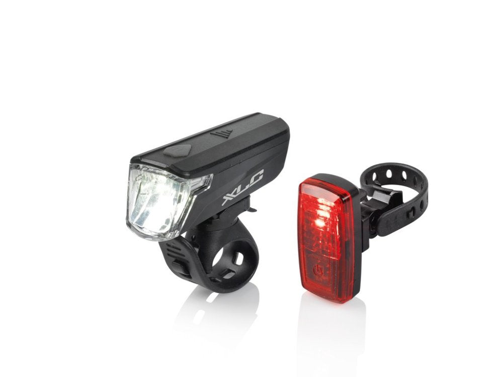 XLC CL-S20 Bicycle Lights Front Rear LED Kit