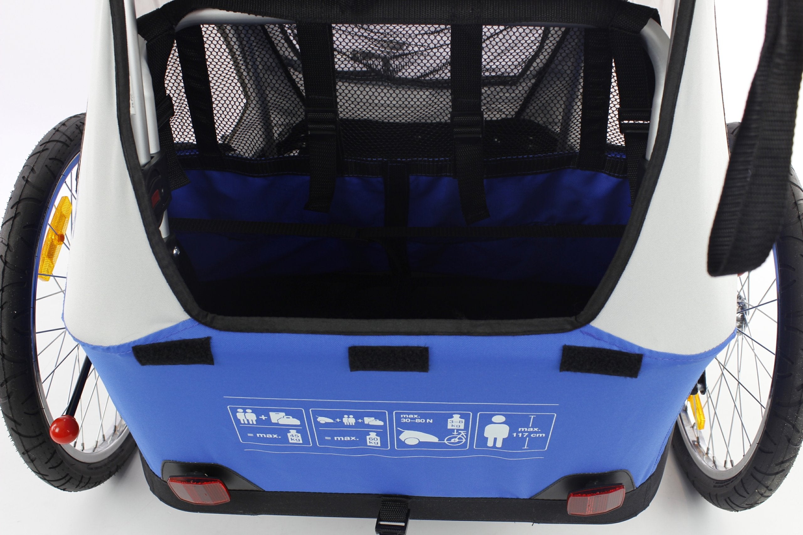 XLC TRAILER crooozer 2 person DUO TROLLEY JOGGER 3w Model XLC Germany