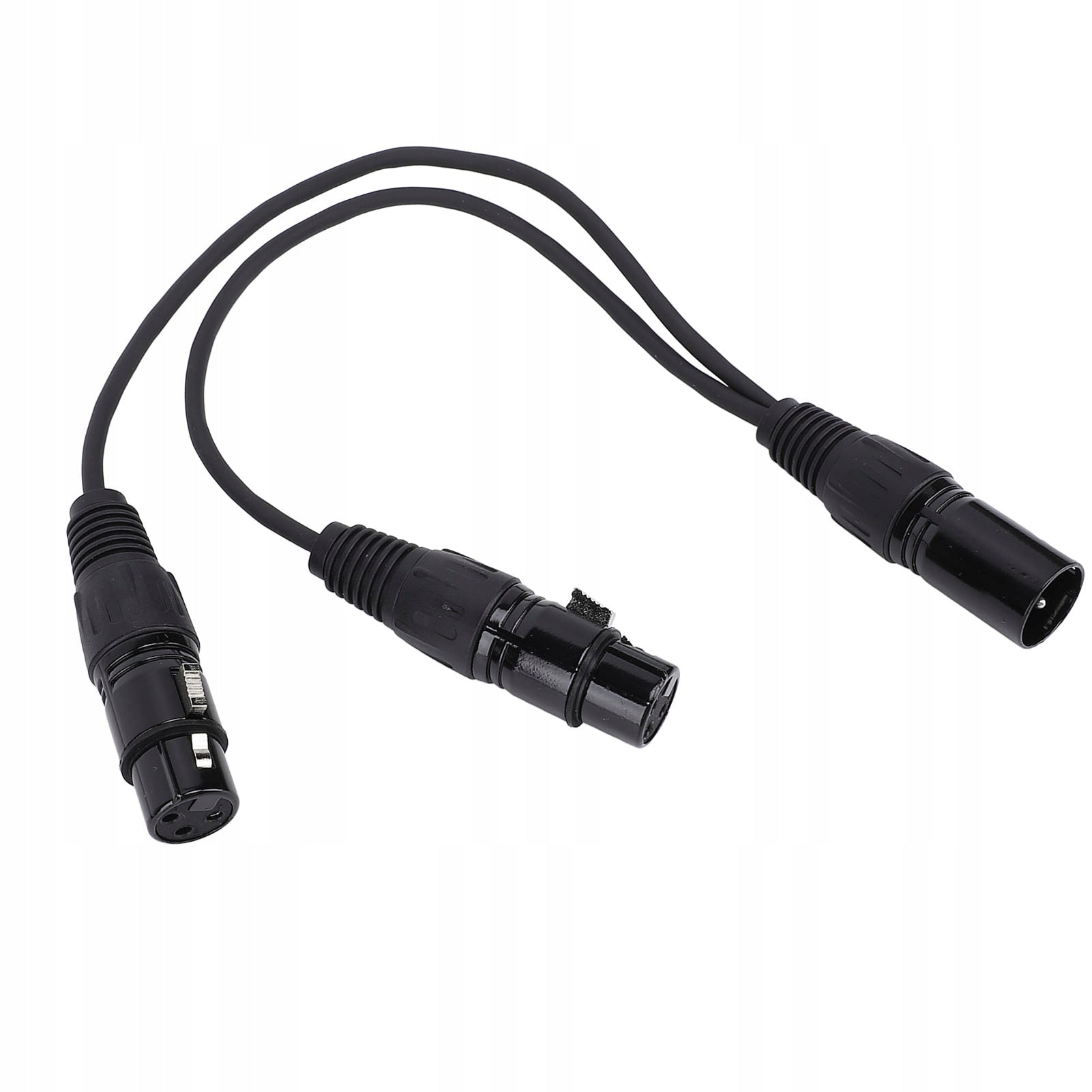 XLR MALE TO DUAL SECLETAL CABLE KLAMA 3 PIN Balanced D6 Brand no brand