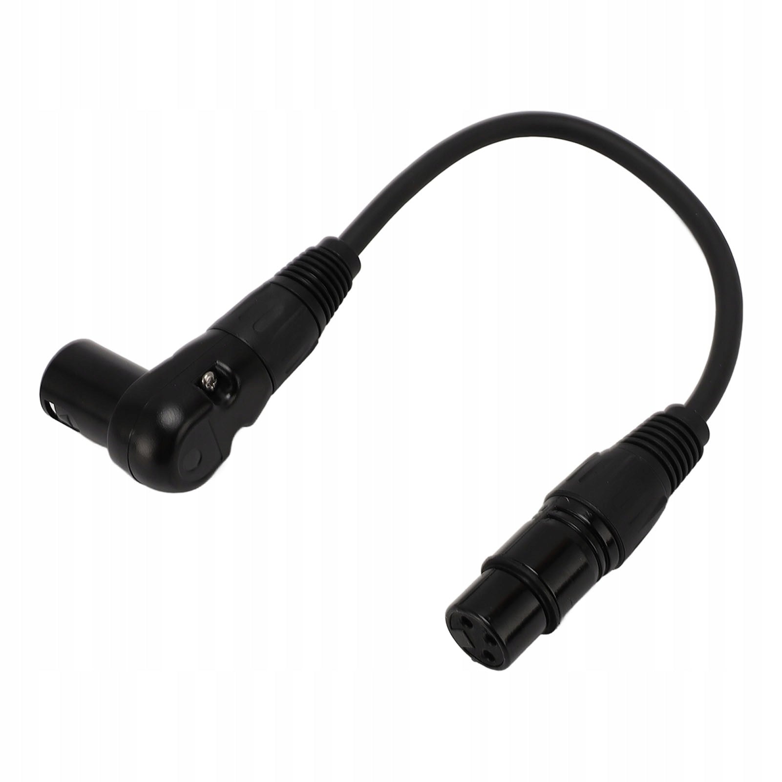 XLR MICROPHONE PRELOAD CABLE ADAPTER 90 DEGREE XLR MALE TO 5O Brand no brand