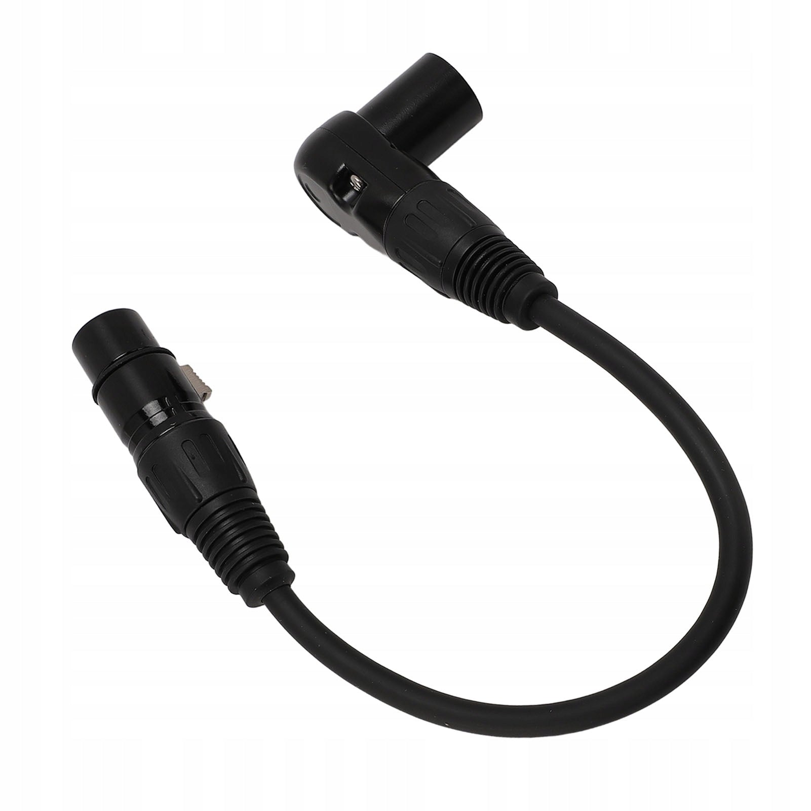 XLR MICROPHONE PRELOAD CABLE ADAPTER 90 DEGREE XLR MALE TO 5O Manufacturer code AG250206064095