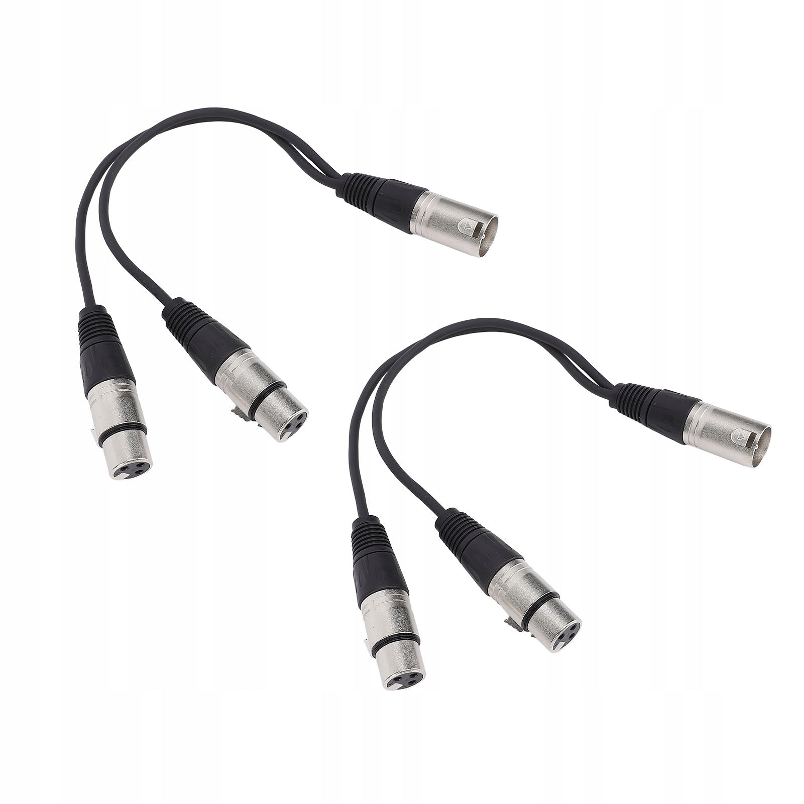 XLR Splitter Cable 3 PIN XLR MALE TO DULA XLR Patch UK Manufacturer code AG250820049178
