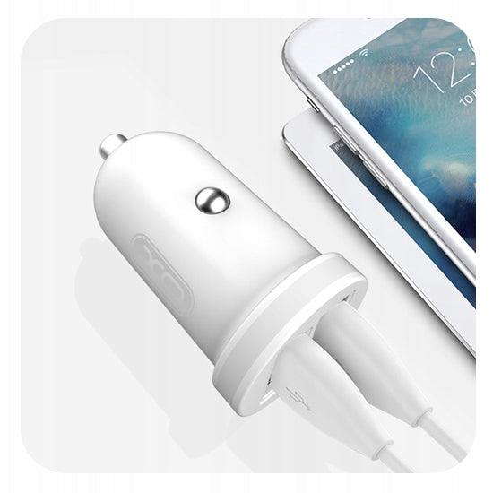 XO Car charger 2x USB 2,1A + USB-C 016 cable Manufacturer XO