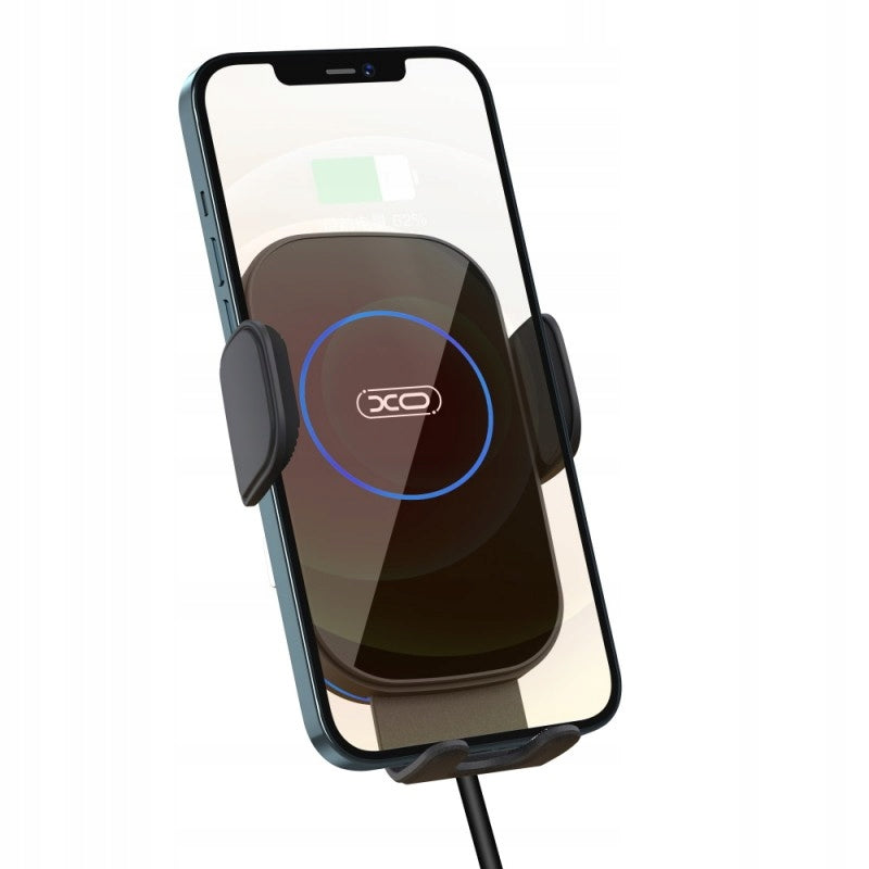XO Car holder WX022 with induction charging black 15W 014