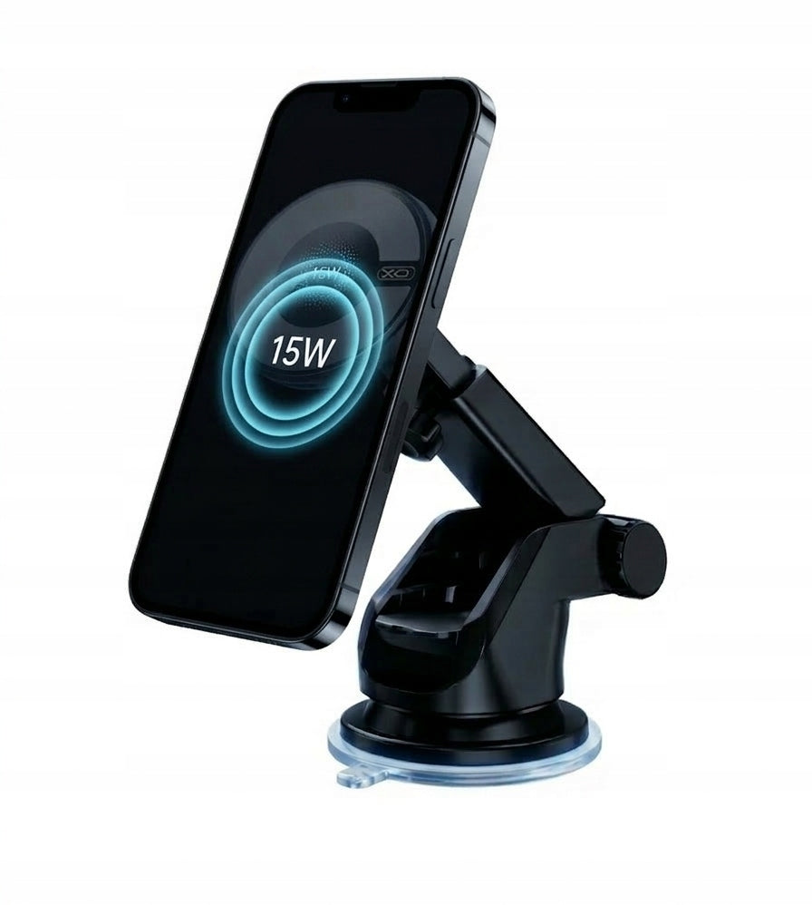 XO-MAG Car Magnetic Window Holder with 15W Indication Charging Packaging status original