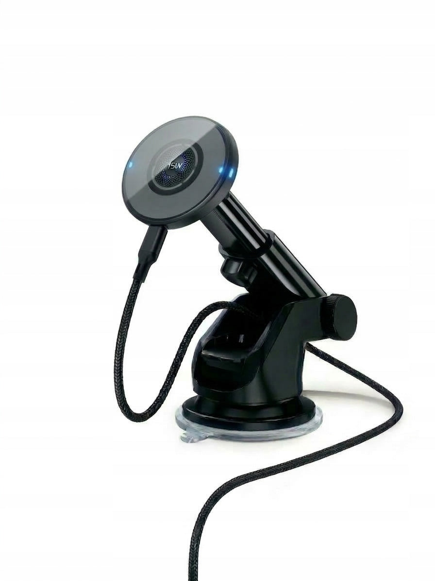 XO-MAG Car Magnetic Window Holder with 15W Indication Charging