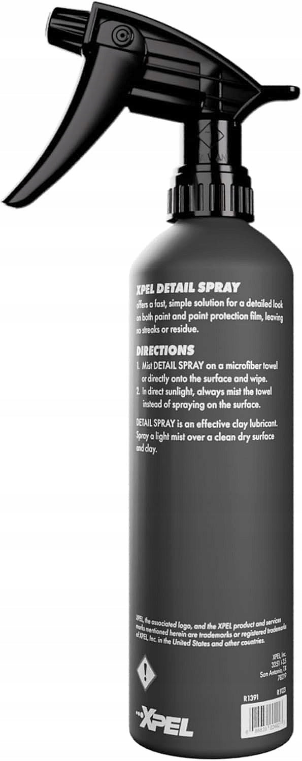 XPEL Detail Spray 473ml Quick Detailer QD For lacquer film coating ceramics Manufacturer's catalog number R1391