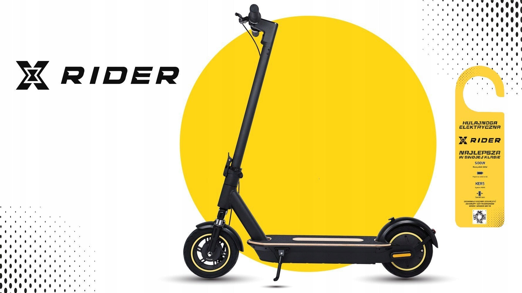 XRider M10 1000W ELECTRIC SCOOTER Application 12Ah Pouch Packaging status original