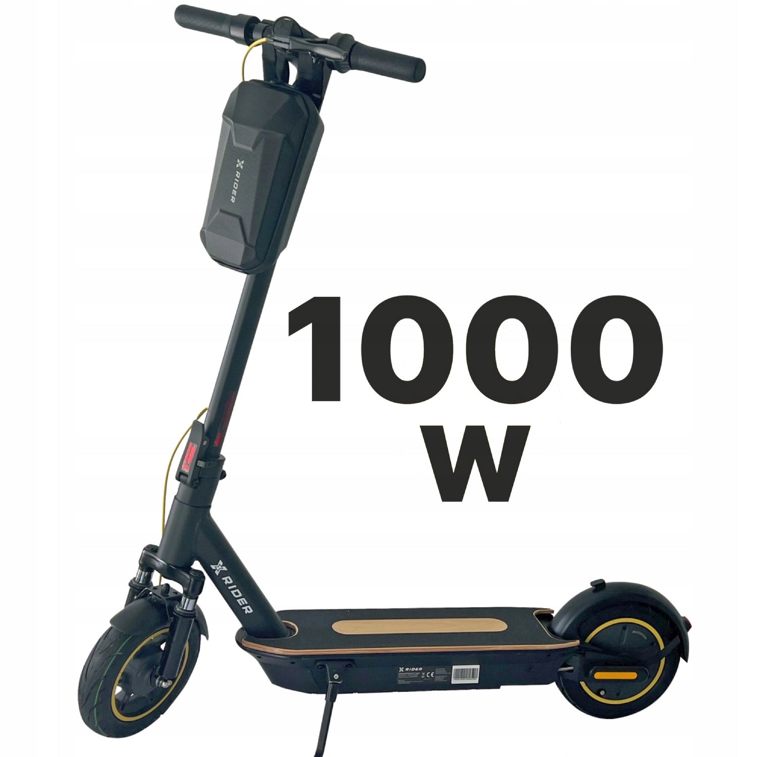 XRider M10 PRO Adult ELECTRIC SCOOTER 1000W 15,6Ah Pouch Apka Model Hulajnoga elektryczna XRider M10 Pro Apka Sakwa