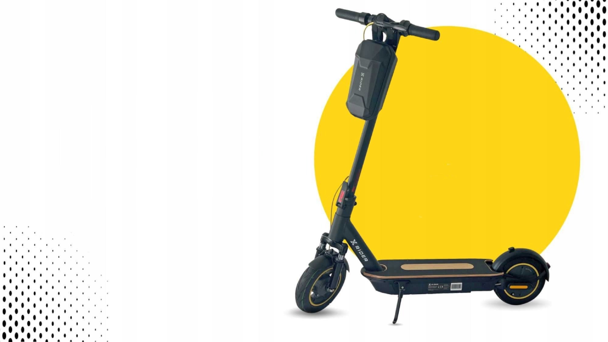 XRider M10 PRO Adult ELECTRIC SCOOTER 1000W 15,6Ah Pouch Apka Packaging status original