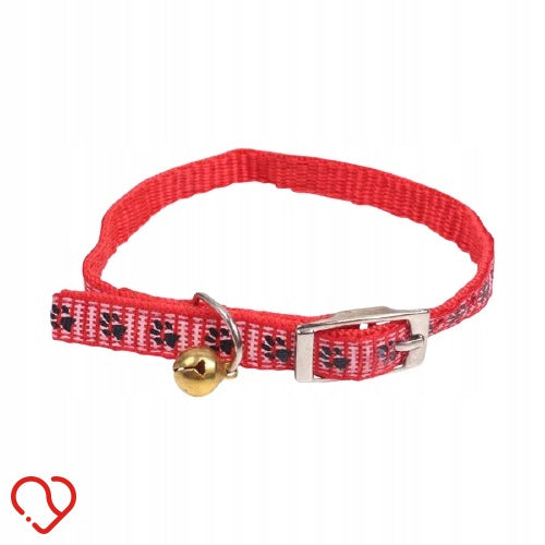 XS Cat Collar Adjustable 21-26cm with Bell