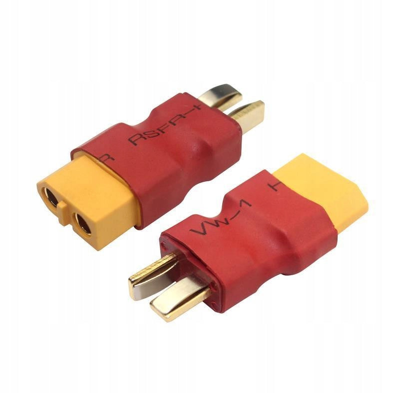 XT60 female to male T-Dean adapter