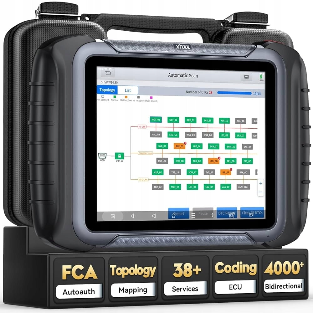 XTOOL D8S Computer Diagnostic Interface OBD 2 CANFD DOIP SGW 3 years j.PL Manufacturer code D8S Skaner Tester Diagnoskop OBD2 Polski
