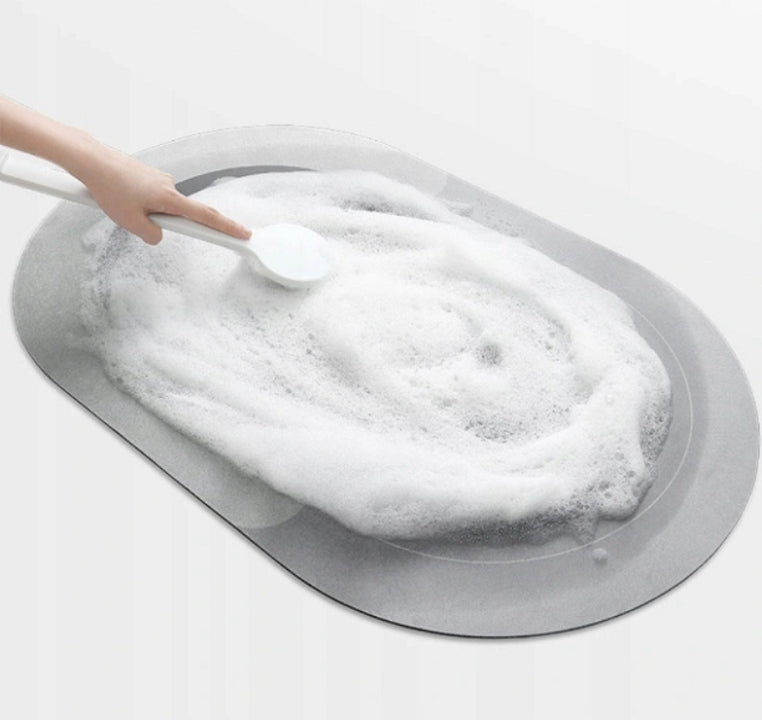 XXL BATHROOM MAT NON-SLIP QUICK-DRYING ABSORBENT RUG 50 x 80 cm Length 80 cm