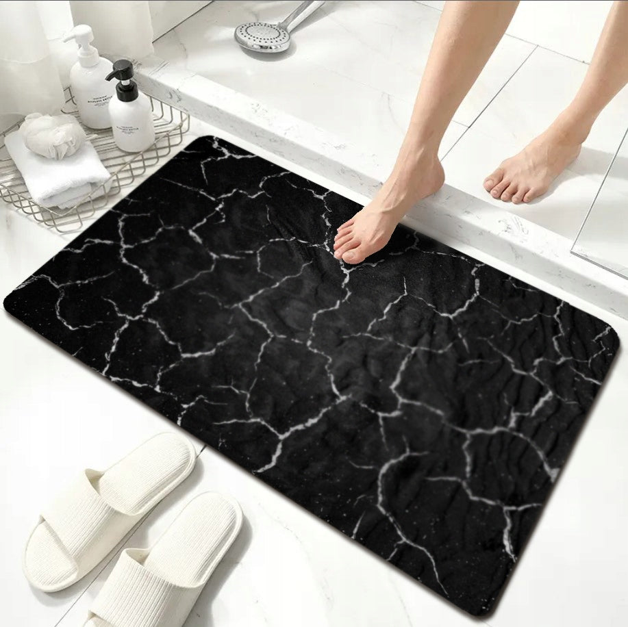 XXL BATHROOM MAT NON-SLIP QUICK-DRYING ABSORBENT RUG 50 x 80 cm Manufacturer code GEOMETRIC
