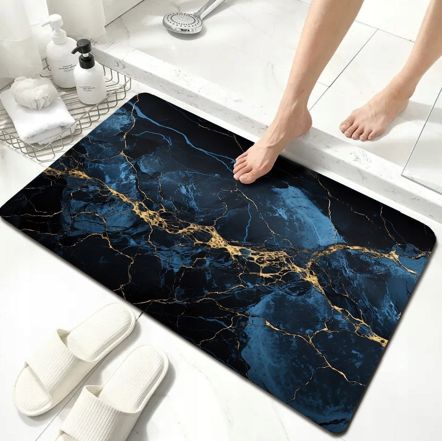 XXL BATHROOM MAT NON-SLIP QUICK-DRYING ABSORBENT RUG 50 x 80 cm Manufacturer code LAZULIT