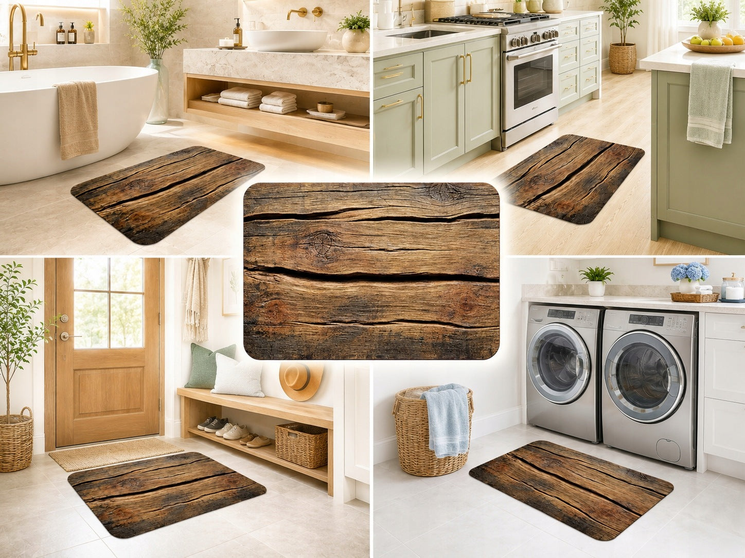 XXL BATHROOM MAT NON-SLIP QUICK-DRYING BATHROOM RUG 50x80 Packaging status original