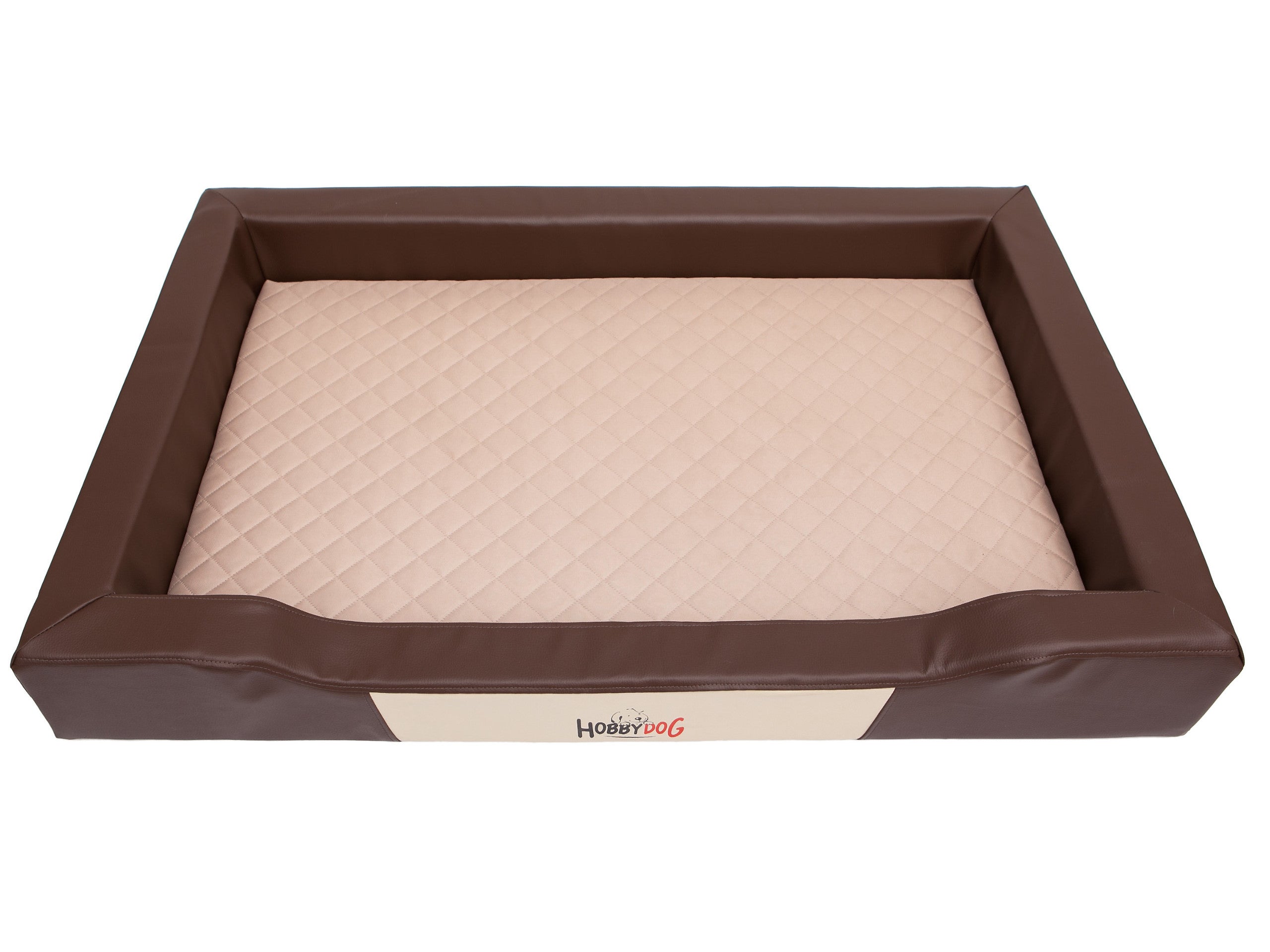 XXL BED DOG COUCH BED with ECO LEATHER Product width 80 cm