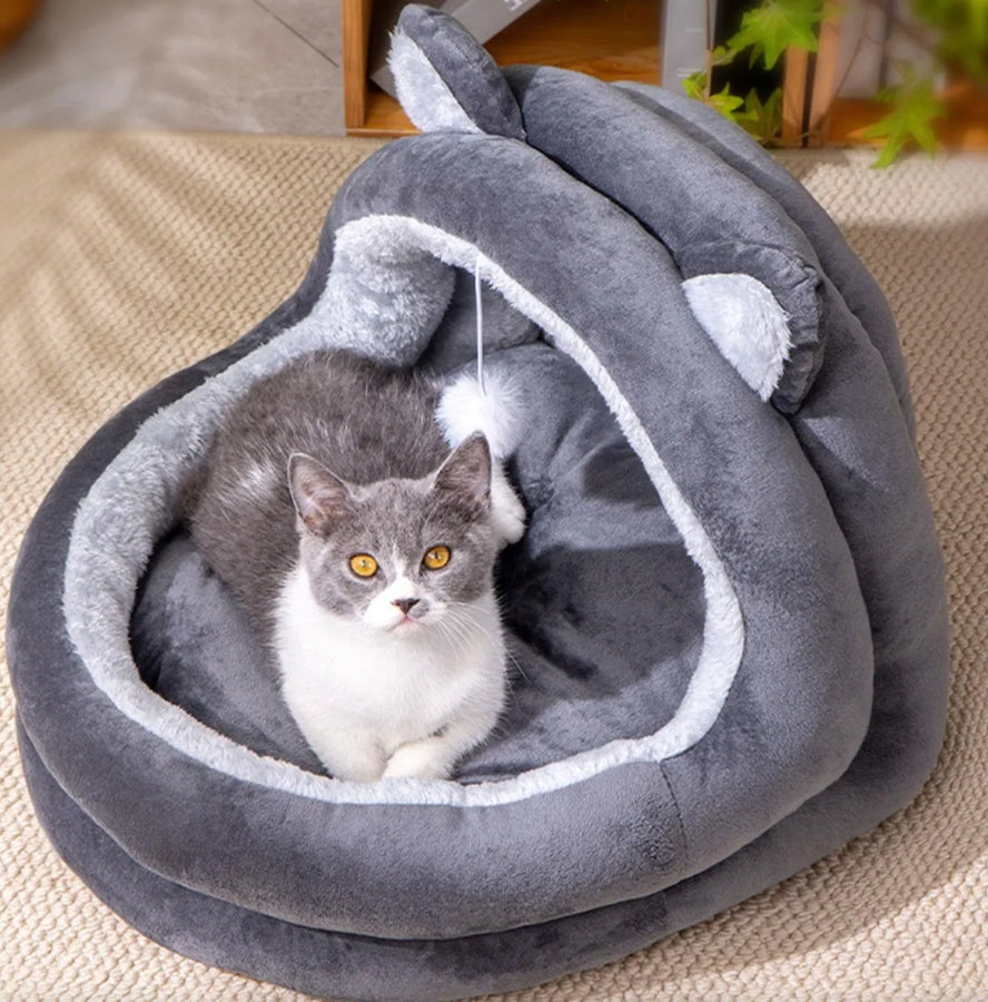 XXL CAT PLAYPEN BED large cottage with pillow warm soft kennel 40x50 Manufacturer code 5905996239906