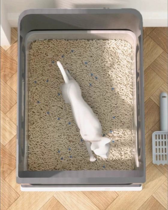 XXL Cat Cuvette Closed Drawer Anti-Fragrance Large and Top Output Kind closed litter box