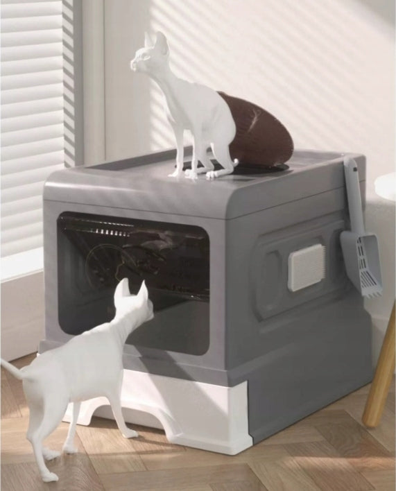 XXL Cat Cuvette Closed Drawer Anti-Fragrance Large and Top Output Model WJ98127