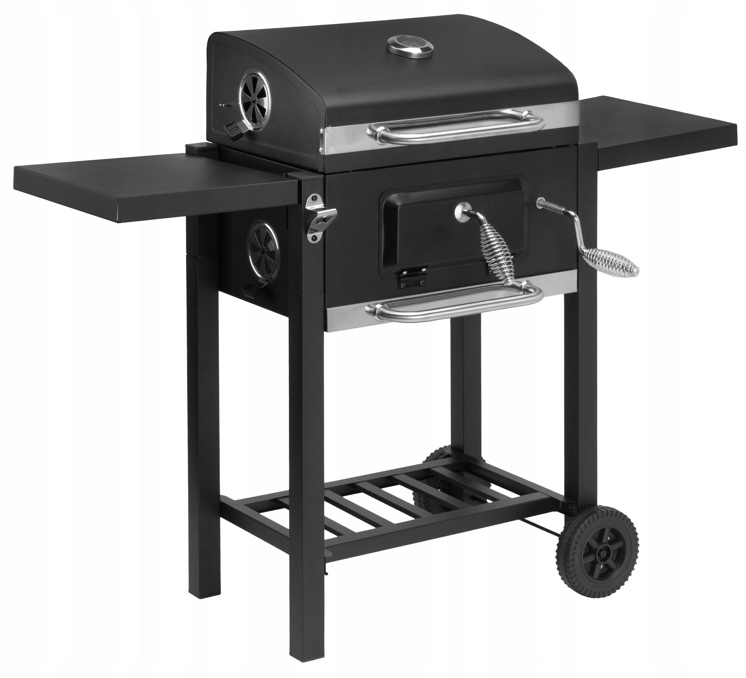 XXL Charcoal Grill with Lid and Garden Wheels Large Mobile Stable Manufacturer code GRILL-CARBON