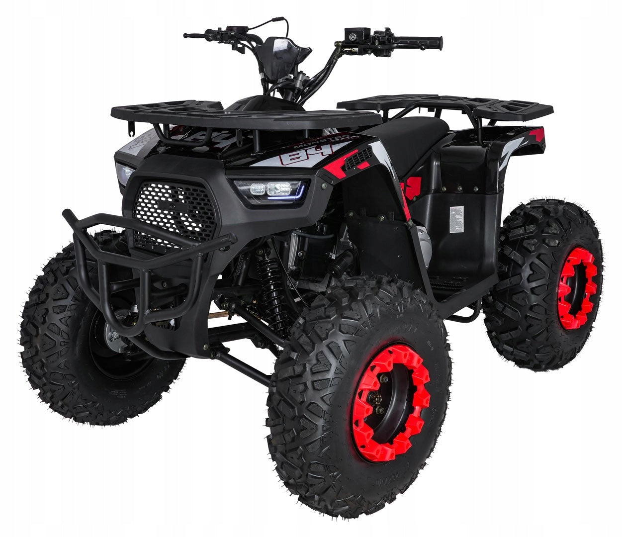 XXL DIESEL QUAD for teenagers MONSTER 200 C to 80 km/h FOR GIFT Color red