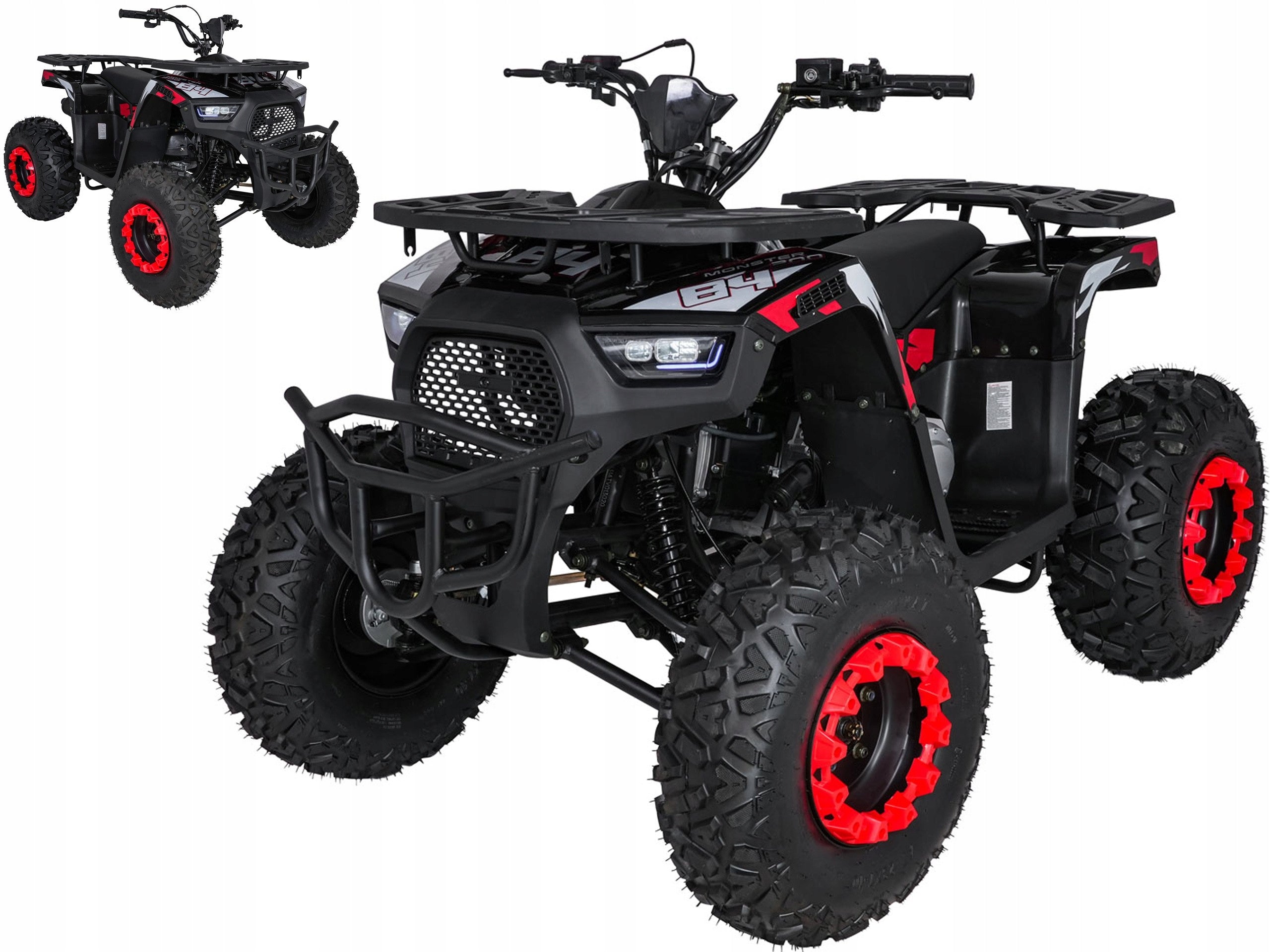 XXL DIESEL QUAD for teenagers MONSTER 200 C to 80 km/h FOR GIFT Manufacturer code PSP.ATV013.CR