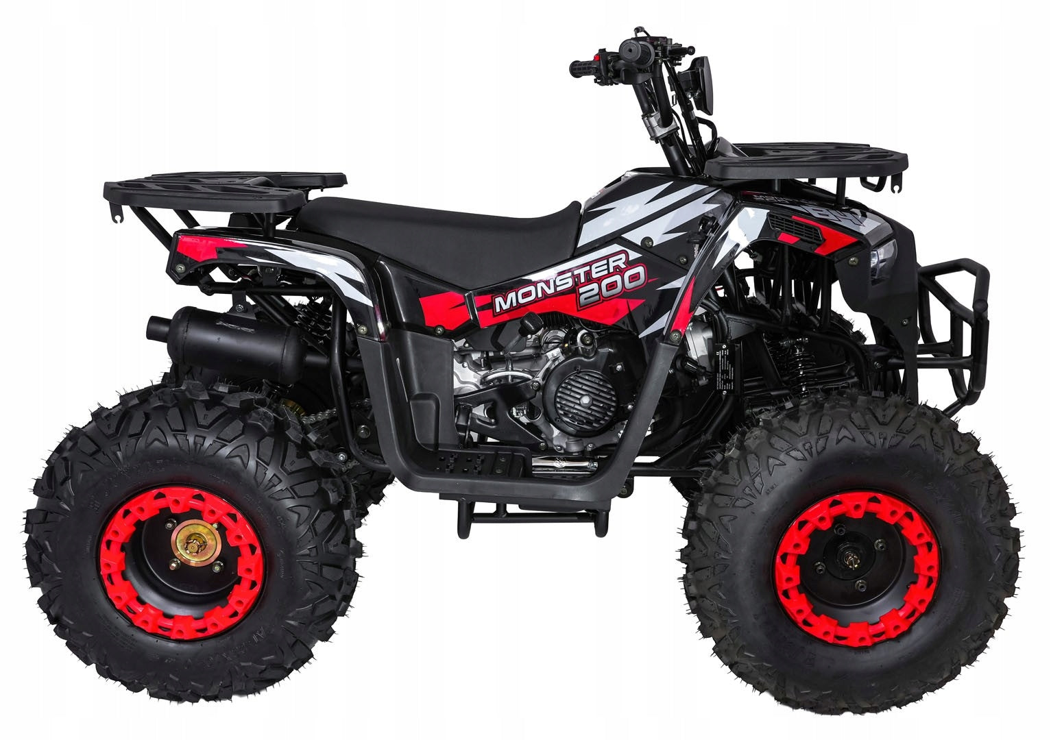 XXL DIESEL QUAD for teenagers MONSTER 200 C to 80 km/h FOR GIFT Product weight with unit packaging 195 kg