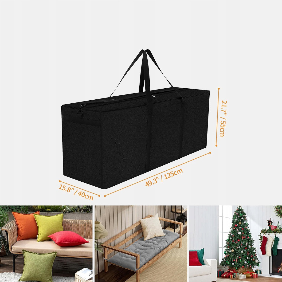 XXL Extra Large Utility Bag Zippered Waterproof Manufacturer no brand