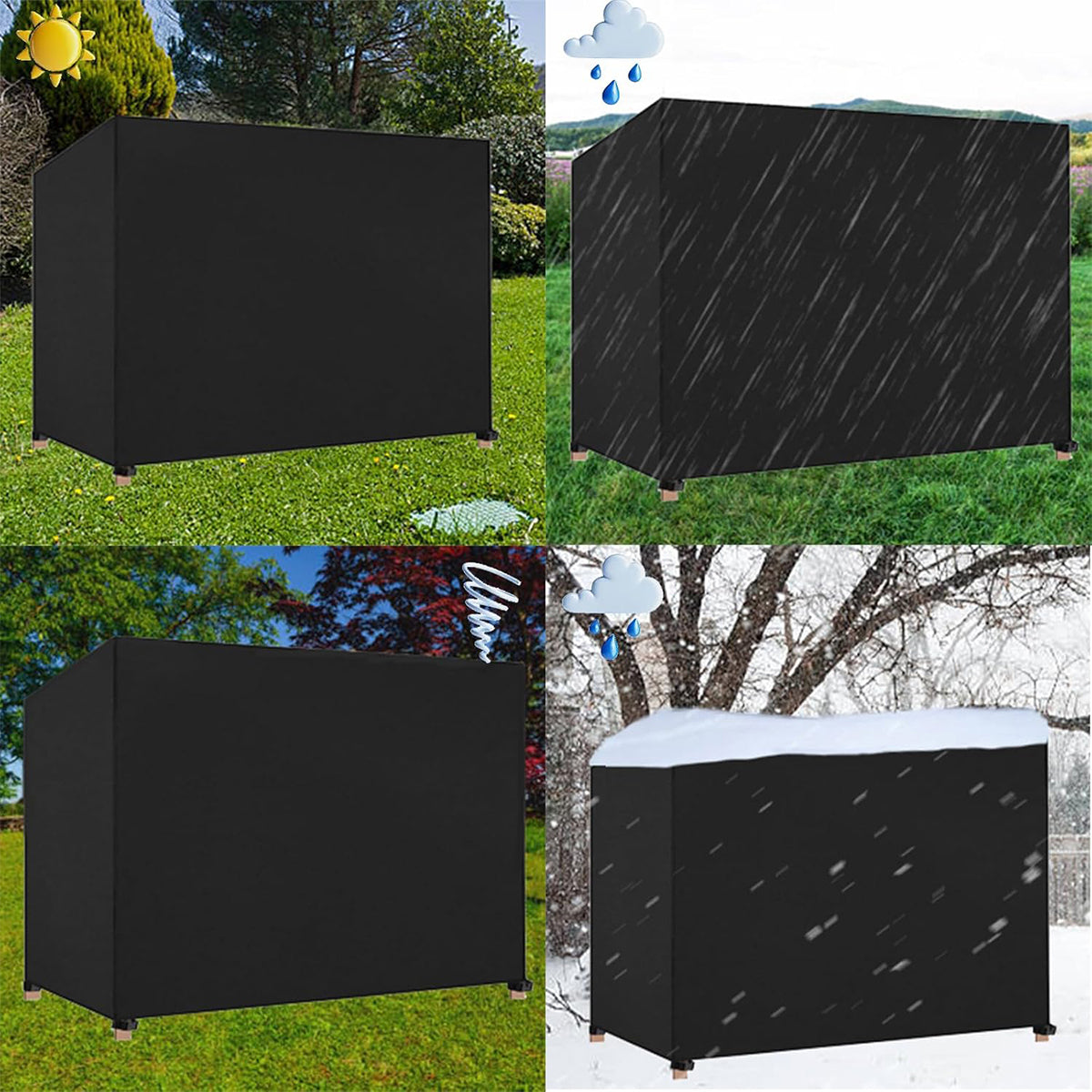 XXL GARDEN SWING COVER Waterproof Tarpaulin 220*125*170 cm Manufacturer code 6974974873721