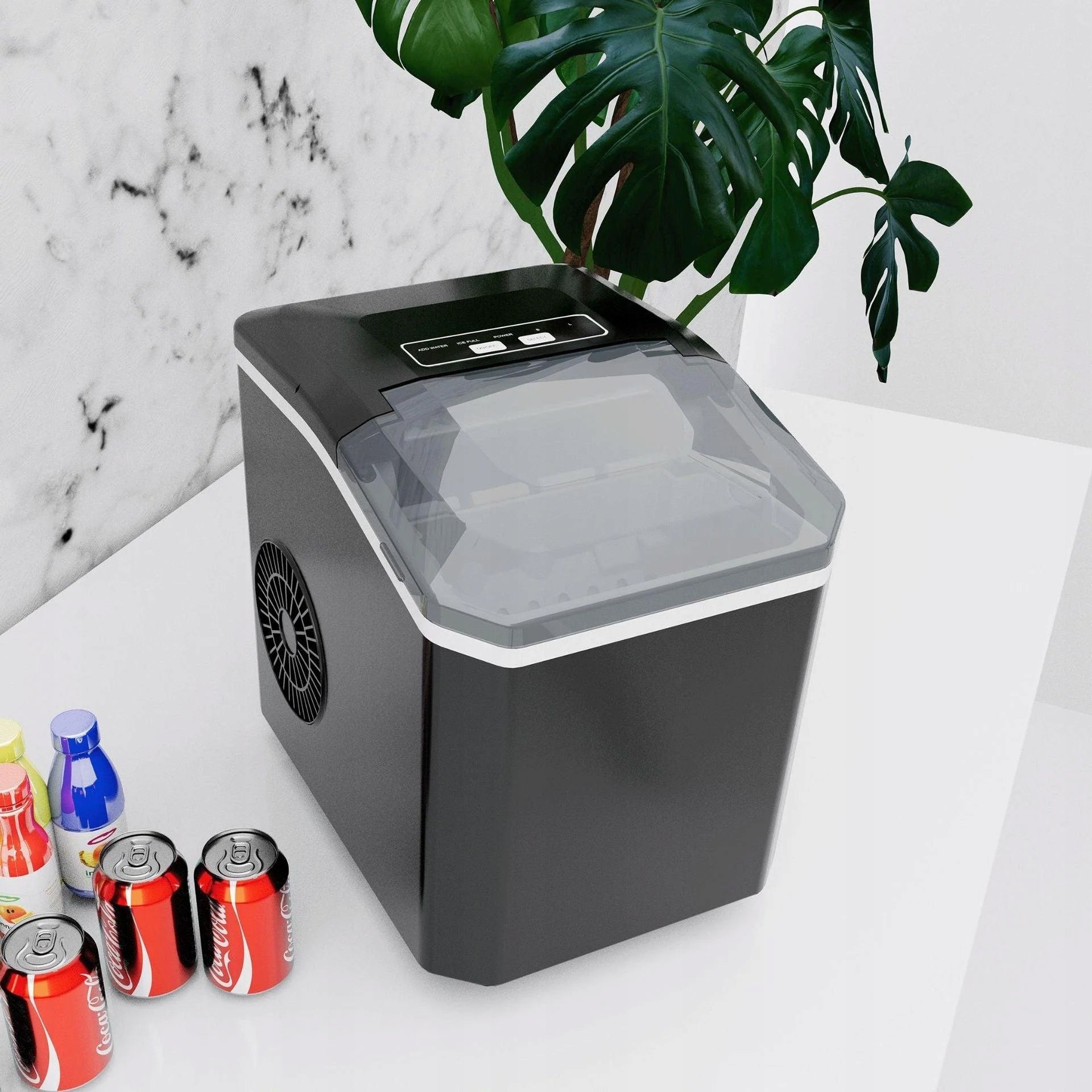 XXL Ice Maker Homemade Cube Machine Express Ice 15 KG Power 110 W