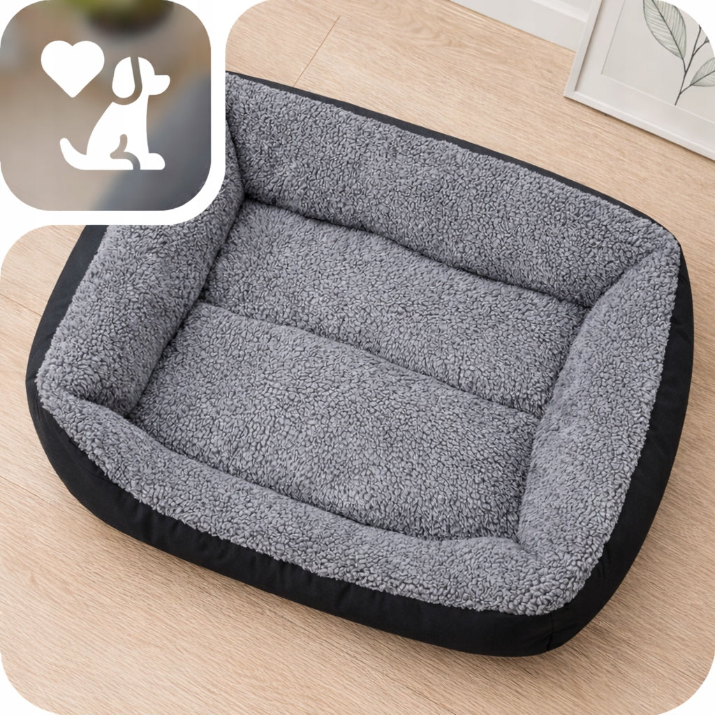 XXL LARGE DOG BED 60x45CM BED LARGE PLAYPEN CUSHION XL RESISTANT Brand Kanza