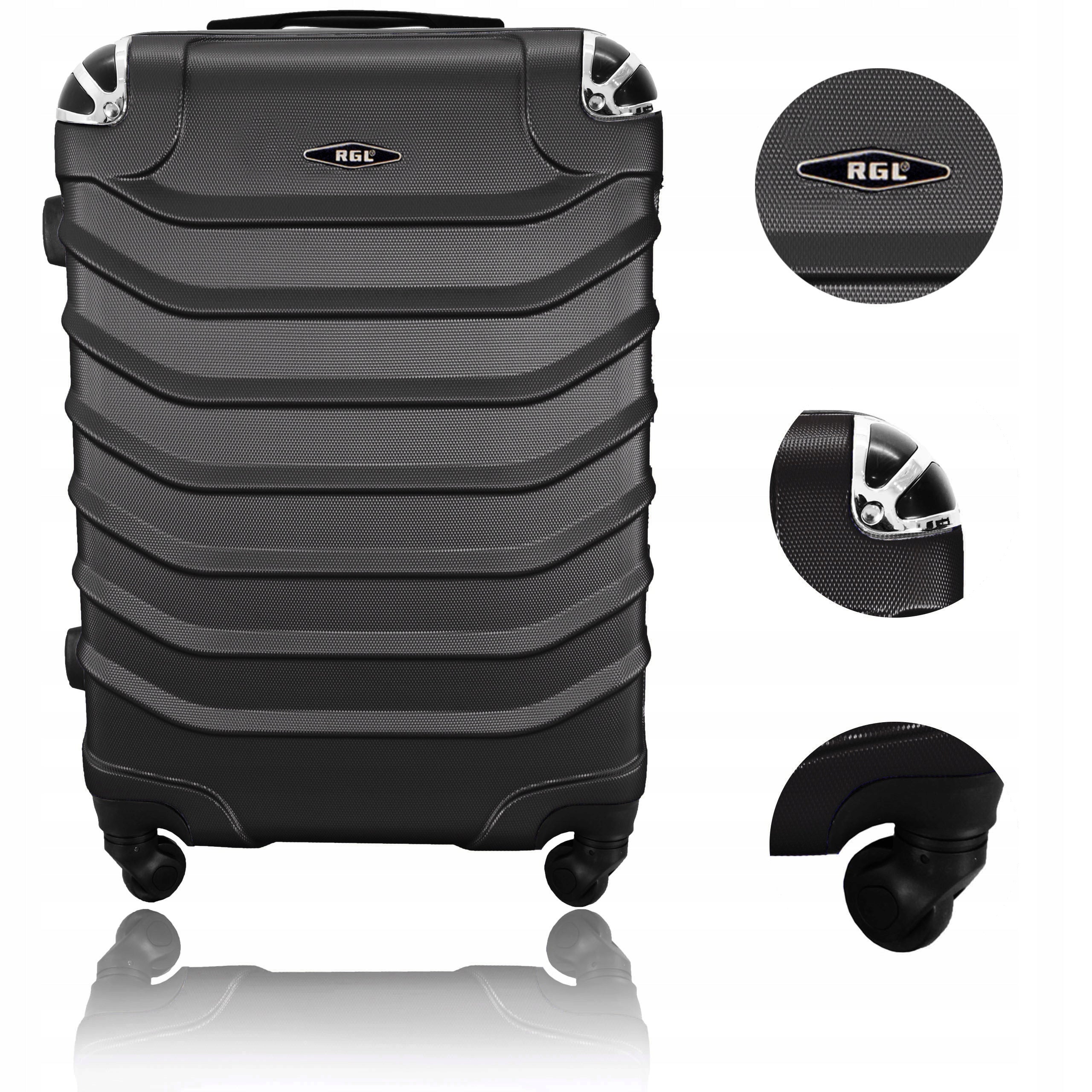 XXL LARGE RGL SUITCASE travel bag luggage 4 ABS WHEELS