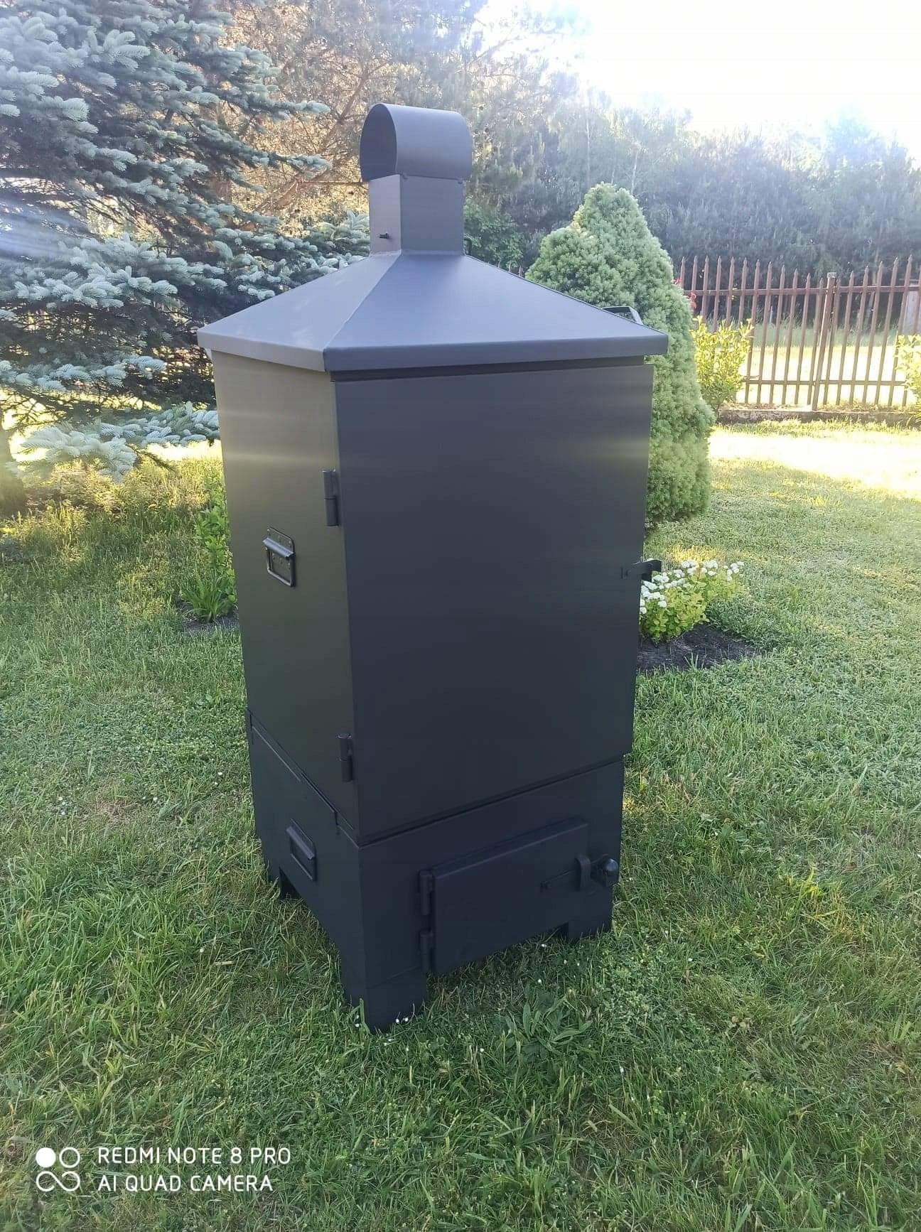 XXL Metal Smokehouse Packaging status original