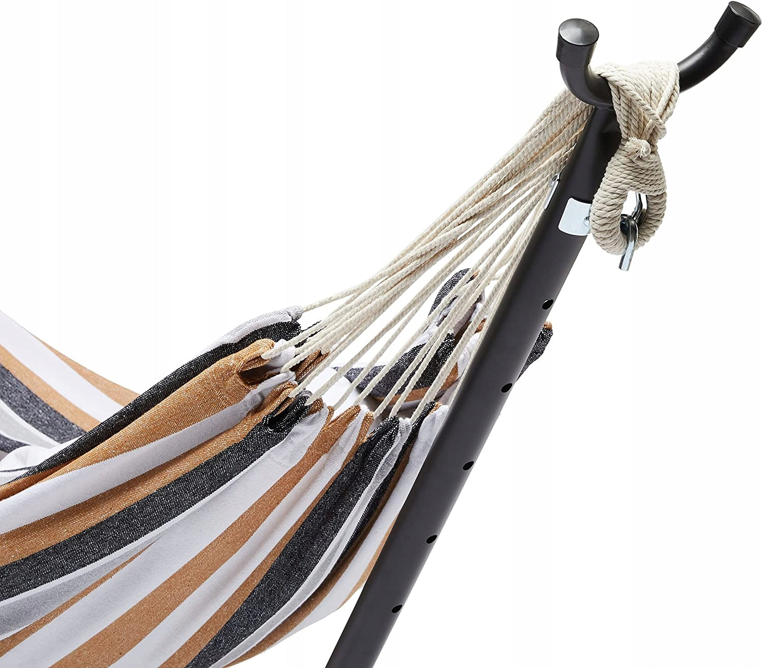 XXL PREMIUM GARDEN HAMMOCK + STRONG STEEL FRAME Material width 150 cm