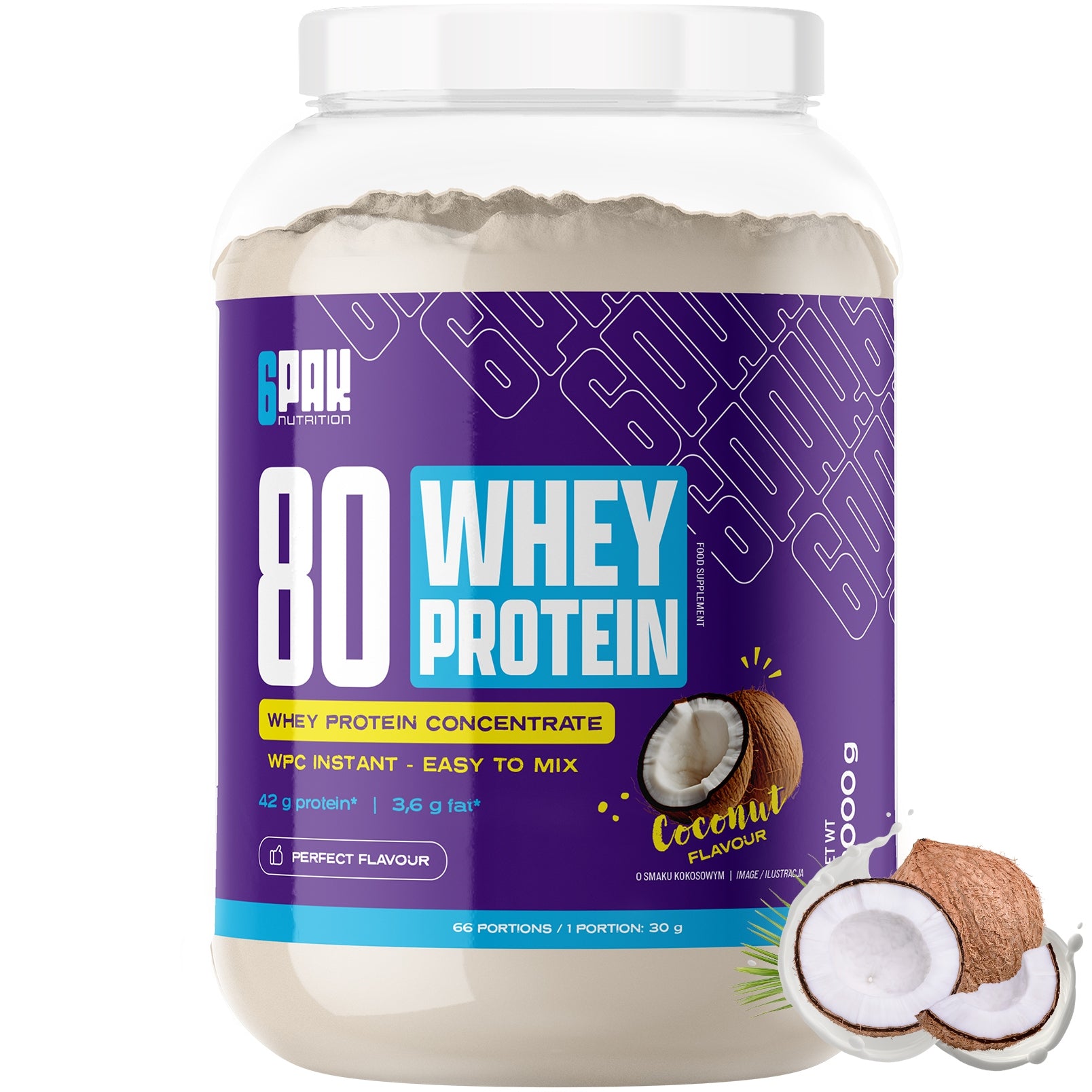 XXL Protein Conditioner 2KG WHEY Protein WPC 80 Large Whey Protein BCAA