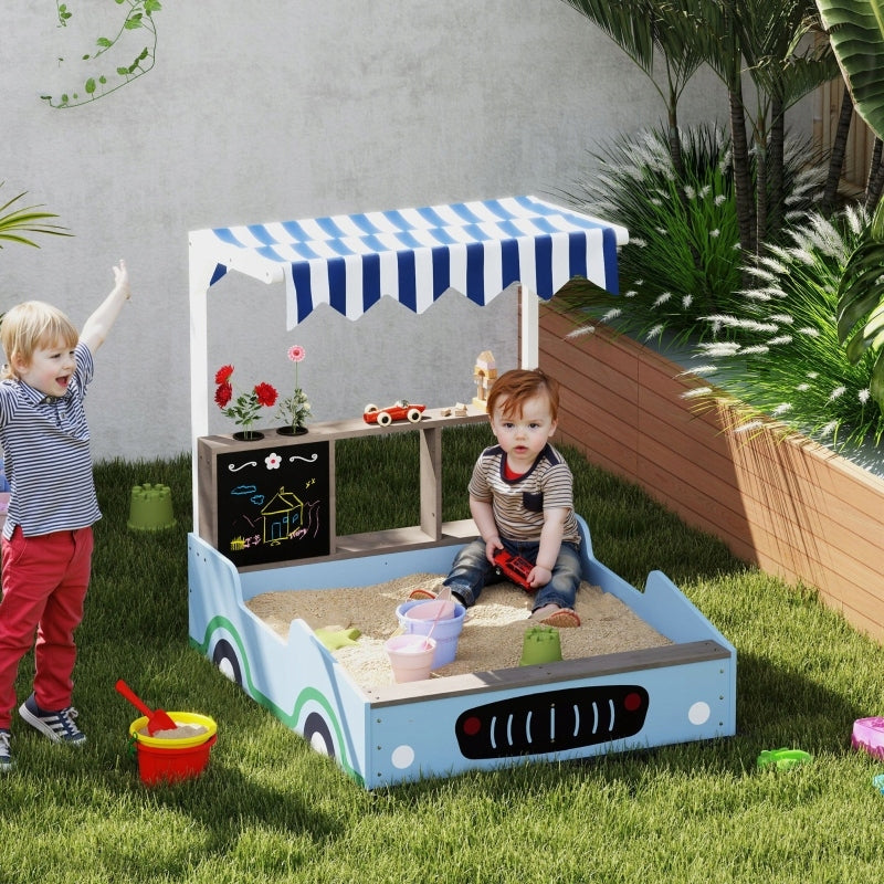 XXL Sandbox with Canopy Wooden Impregnated 108×90 cm shop theme Manufacturer code SH-T3323P364014