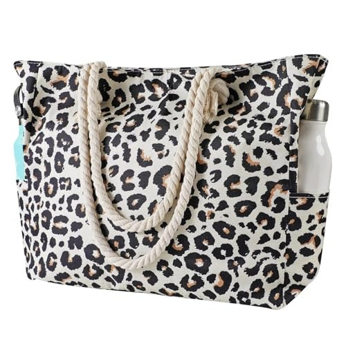 XXL WOMEN'S BEACH BAG WITH ZIPPER FOLDING FOR SHOPPING AT HOME Brand no brand