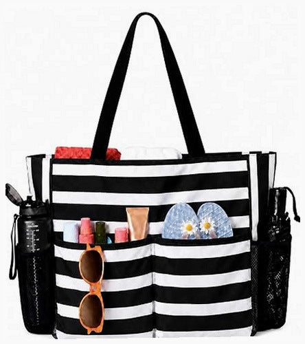 XXL WOMEN'S WATERPROOF FITNESS ZIPPER BEACH BAG for Home